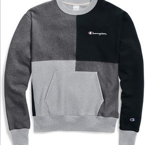Champion Reverse Weave Colour Block Crewneck